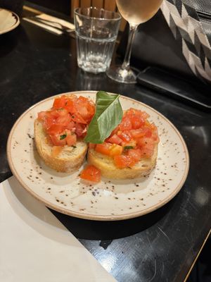 Bruschettaa  at Freddy's in Galway