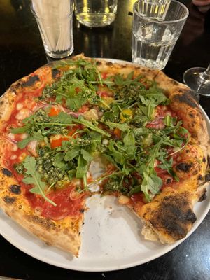 Vegan Pizza  at Freddy's in Galway