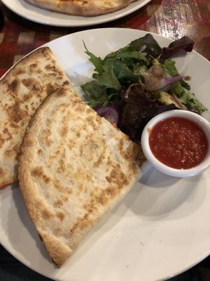 Quesadilla  at Freddy's in Galway