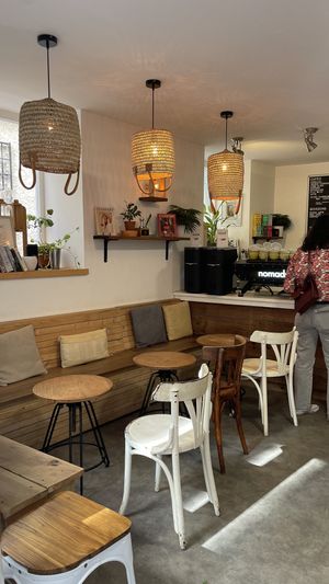   at NOMADS coffee in Antibes