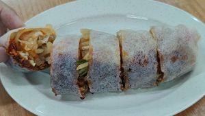 popiah at Gao Dian Restaurant - Iskandar Puteri - 高典素食 in Johor Bahru