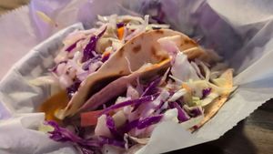 Tofu tacos at The Wilbury in Tallahassee