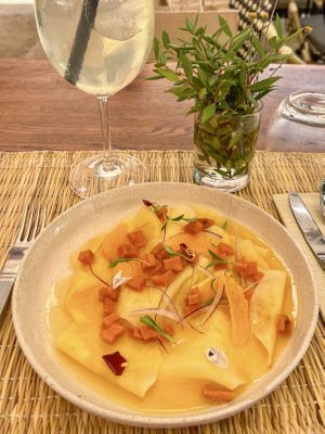 Aguachile  at Mouna Cocina Artesana in Mallorca