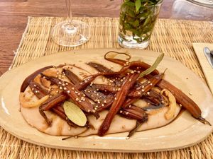 Carrots  at Mouna Cocina Artesana in Mallorca