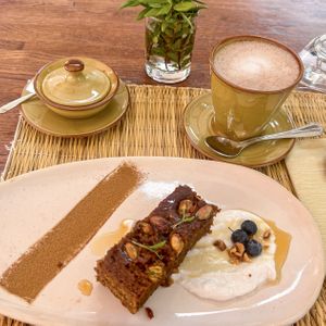 Lemon & almond cake  at Mouna Cocina Artesana in Mallorca