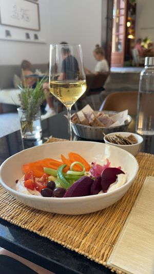 Vegan Labneh  at Mouna Cocina Artesana in Mallorca