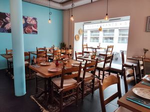 Interior at SimSim City in Zurich