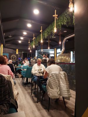 Inside at La Mia Pizza in Funchal