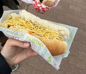 Veganer Hotdog (not so tasty)   at Roulotte Madeira Tradicional in Machico