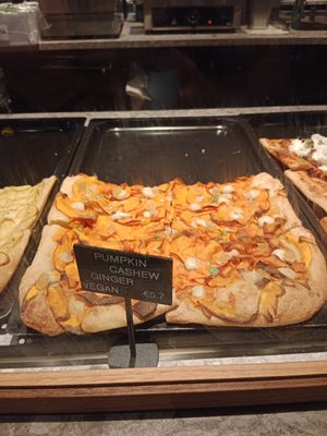 Focaccia at Fotografiska Cafe + Bar in Berlin