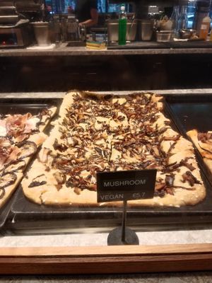 Focaccia at Fotografiska Cafe + Bar in Berlin