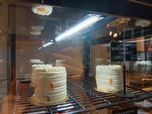 Vegan cake! at Fotografiska Cafe + Bar in Berlin