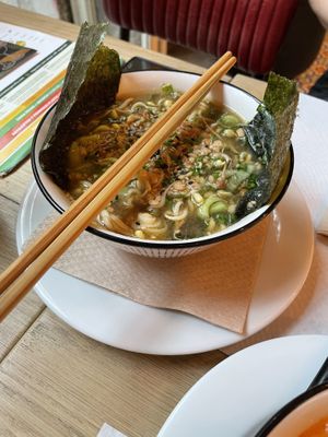 Vegan ramen 😋  at Vegetalia - Sant Antoni  in Barcelona