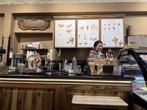 Counter  at Amorino in Dijon