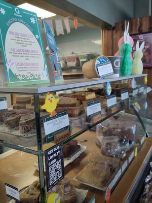 counter at Grounds Café Hicks Lodge in Swadlincote