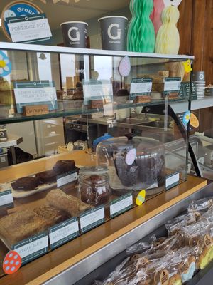 counter at Grounds Café Hicks Lodge in Swadlincote