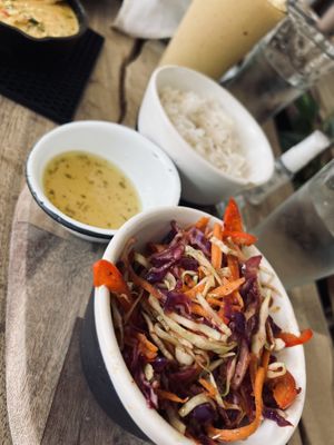 Side salad for Hindu bowl  at Dosis Cafe - Valle in Valle De Bravo