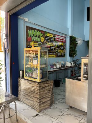 Noodle soup  at Happy Vegan in Bangkok