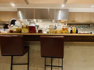 Kitchen open  at Komorebi Kitchen in Kyoto