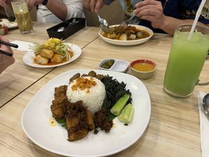   at Ruyi Vegetarian in Jakarta