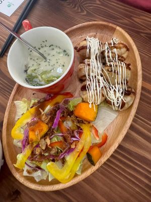 These balls were amazingg at Pivot BASE Cafe & Bar ＠Dotonbori in Osaka