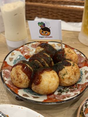 Takoyaki  at Pivot BASE Cafe & Bar ＠Dotonbori in Osaka