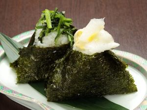 Rice Balls at Pivot BASE Cafe & Bar ＠Dotonbori in Osaka