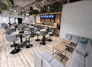 Pivot BASE's interior ② at Pivot BASE Cafe & Bar ＠Dotonbori in Osaka