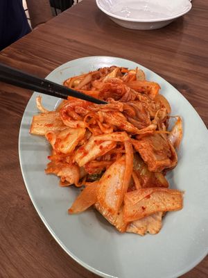 Kimchi  at Pivot BASE Cafe & Bar ＠Dotonbori in Osaka