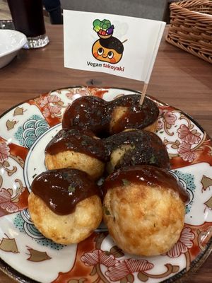 Takoyaki  at Pivot BASE Cafe & Bar ＠Dotonbori in Osaka