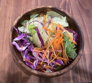 Salad (side dish).  at Pivot BASE Cafe & Bar ＠Dotonbori in Osaka