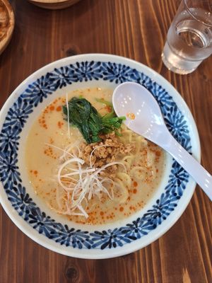 Tantan Ramen at Pivot BASE Cafe & Bar ＠Dotonbori in Osaka