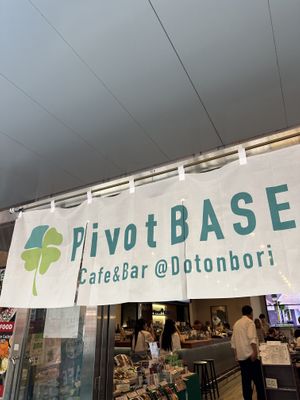   at Pivot BASE Cafe & Bar ＠Dotonbori in Osaka