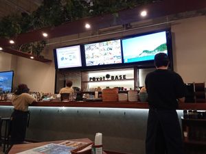 Counter. at Pivot BASE Cafe & Bar ＠Dotonbori in Osaka