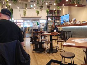 Interior. at Pivot BASE Cafe & Bar ＠Dotonbori in Osaka