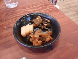Japanese Pickles. at Pivot BASE Cafe & Bar ＠Dotonbori in Osaka