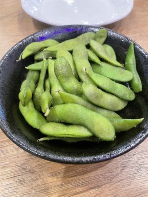 Edamame #Veganuary at Pivot BASE Cafe & Bar ＠Dotonbori in Osaka