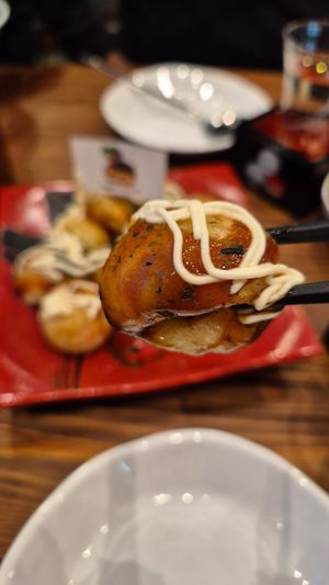 Takoyaki at Pivot BASE Cafe & Bar ＠Dotonbori in Osaka