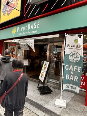   at Pivot BASE Cafe & Bar ＠Dotonbori in Osaka