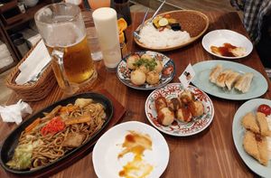  at Pivot BASE Cafe & Bar ＠Dotonbori in Osaka