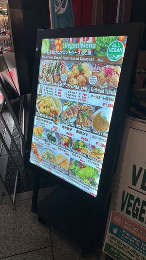 Menu (june,2025)  at Pivot BASE Cafe & Bar ＠Dotonbori in Osaka