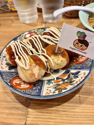 Takoyaki  at Pivot BASE Cafe & Bar ＠Dotonbori in Osaka