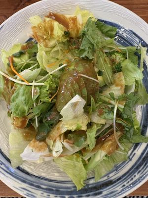 Avocado salad (I was so excited to see fresh veg😆)  at Pivot BASE Cafe & Bar ＠Dotonbori in Osaka