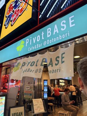   at Pivot BASE Cafe & Bar ＠Dotonbori in Osaka