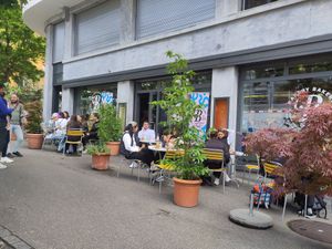 Outside at Bakery Bakery  - Schaffhauserplatz in Zurich