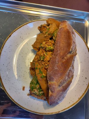 Sandwich like pastrami 👍👍👍👍💚 at Bakery Bakery  - Schaffhauserplatz in Zurich