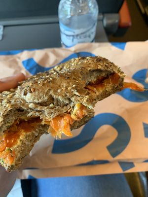 Zalmon bagel  at Bakery Bakery  - Schaffhauserplatz in Zurich