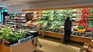 Fresh vegetables at Landwege - Am Kanal in Luebeck