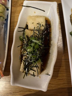 Seaweed tofu   at Sakura  in Southampton