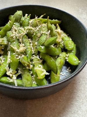 edamame at Chef & Co in Prague